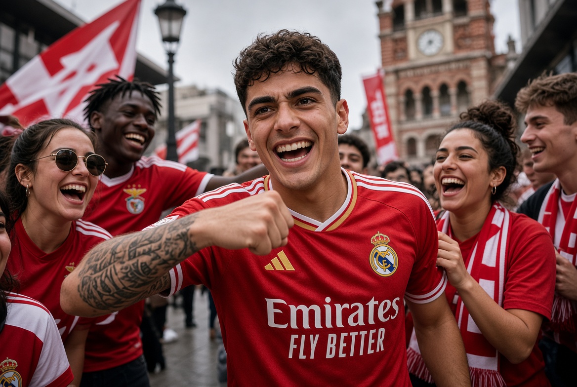 Young people celebrating